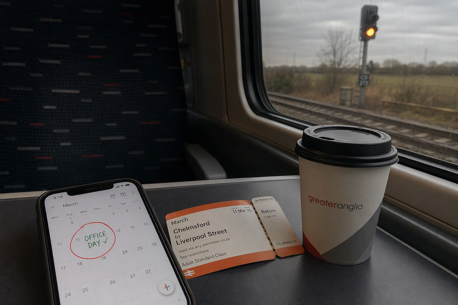 You Only Commute Twice a Week. Both Times the Train Was Late. That's Still Money.